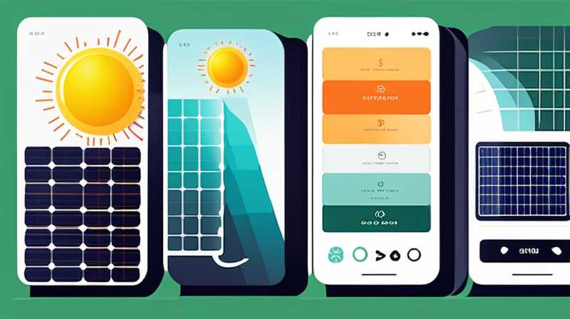 How to connect the solar panel monitoring line