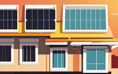 How to discharge solar lights on the roof