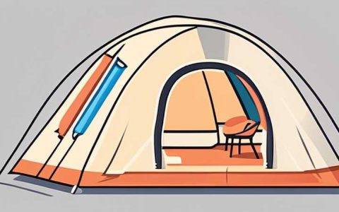 How to use the solar lights on the tent