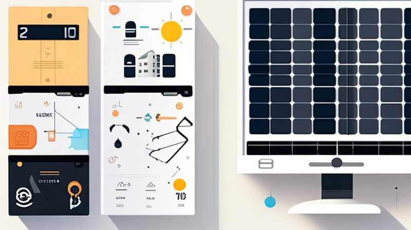 How to connect 220v solar power generation