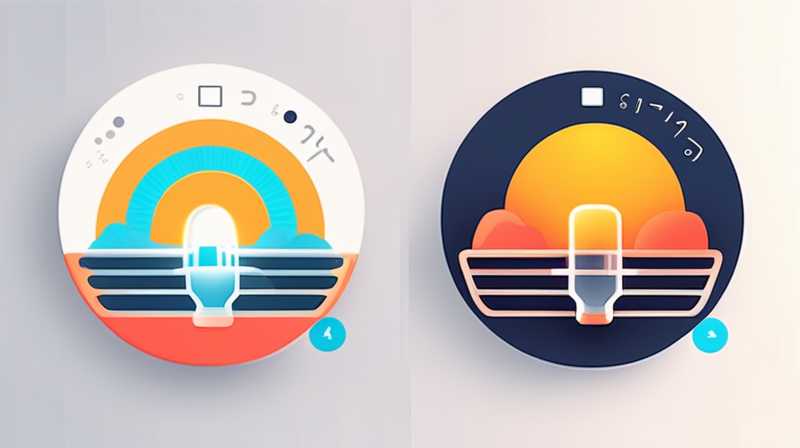 What should the solar temperature be set to?