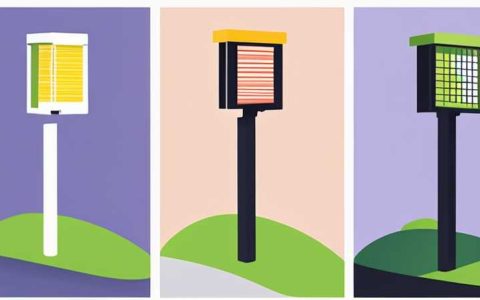 What are the main materials of solar street lights?