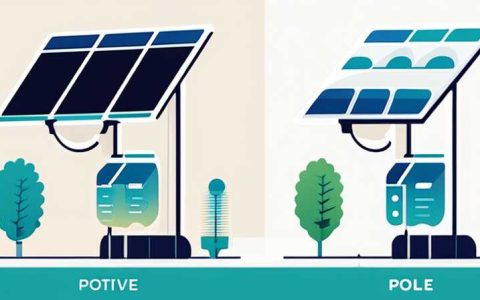 Which is the positive pole of solar energy?