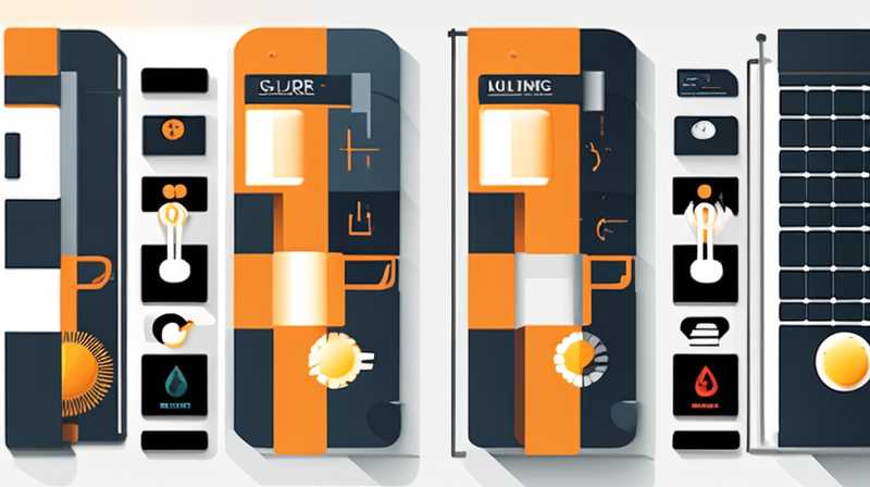 How to connect 500 watt solar energy