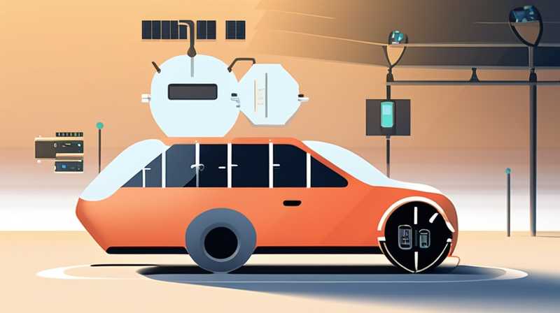 How much solar energy does a three-wheeler charger need?