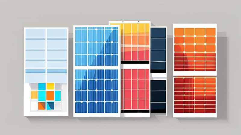 What are the types of solar photovoltaic cells?