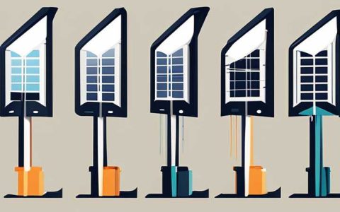 How to remove the panel of solar street light