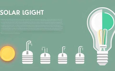 What are the cost components of solar lights?