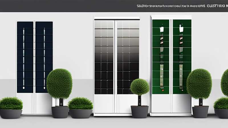 How much does a wall-mounted solar outdoor unit cost?