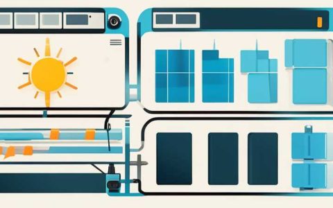 How to connect solar panels to a large amount of electricity