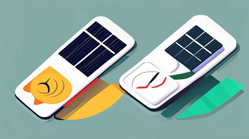 What to do if the solar panel is fully charged and the power goes out?