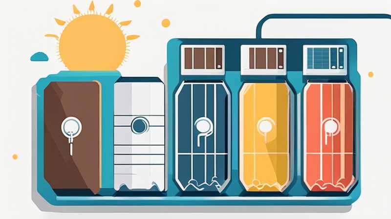 How to connect solar batteries correctly