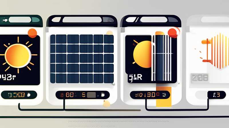 How to measure voltage of solar panel