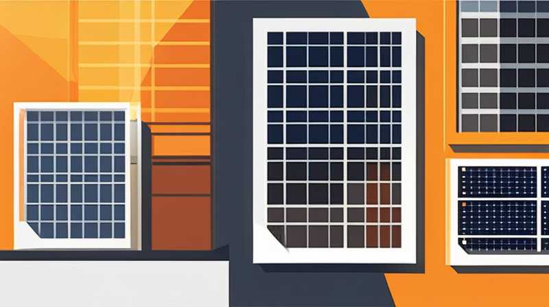 How to modify the solar panels outside the window