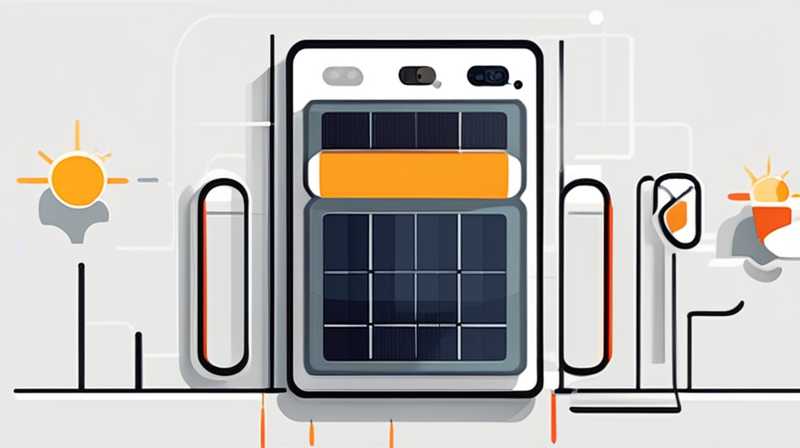 How to connect a solar battery charger