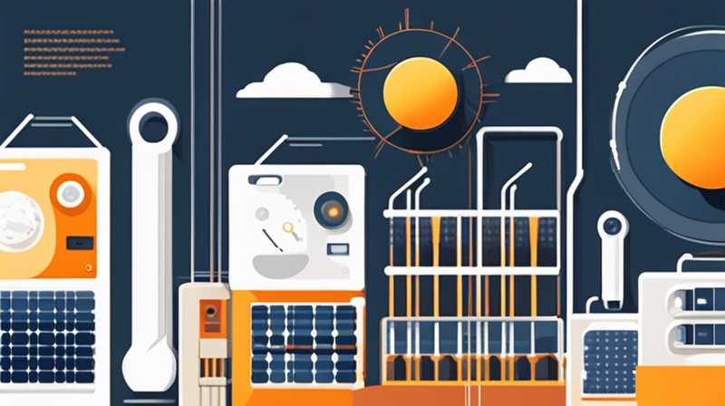 What wires are used in solar power generation systems?