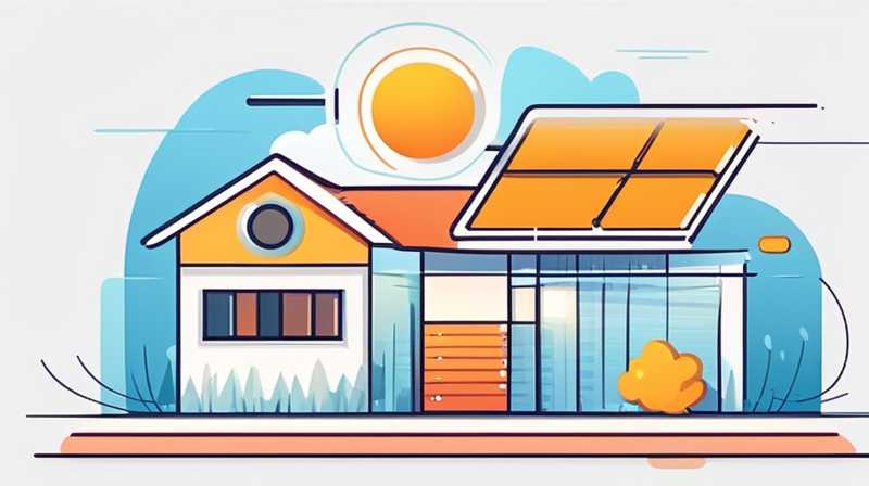 How to connect solar energy to a new house