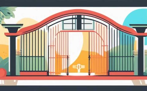 How to connect the solar light at the gate of the villa