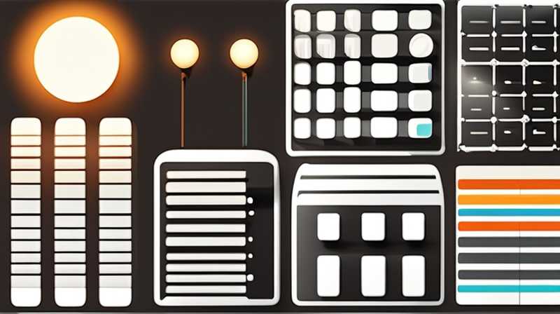 How many square meters can an 800w solar light illuminate?