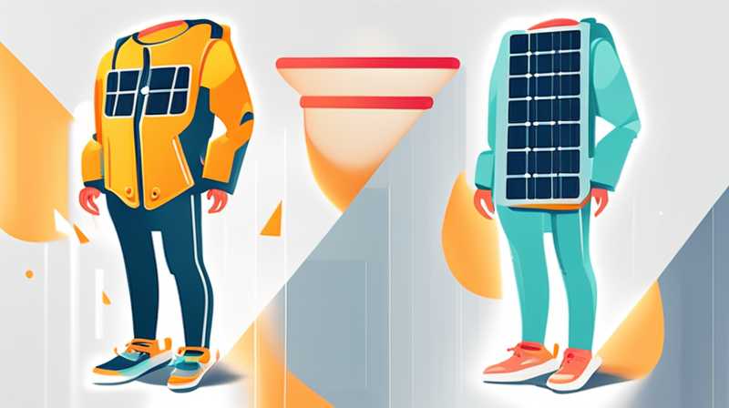 How much does solar charging clothing cost