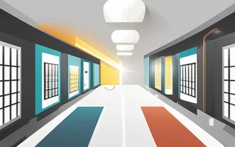 How to use solar energy in corridor lights