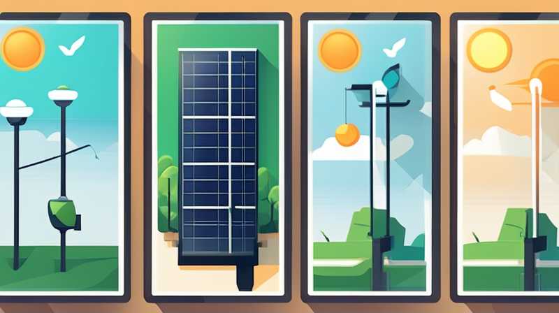 Where can I find solar street lights in Sandu