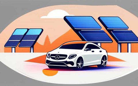 Where are the Snow Mercedes solar panels?