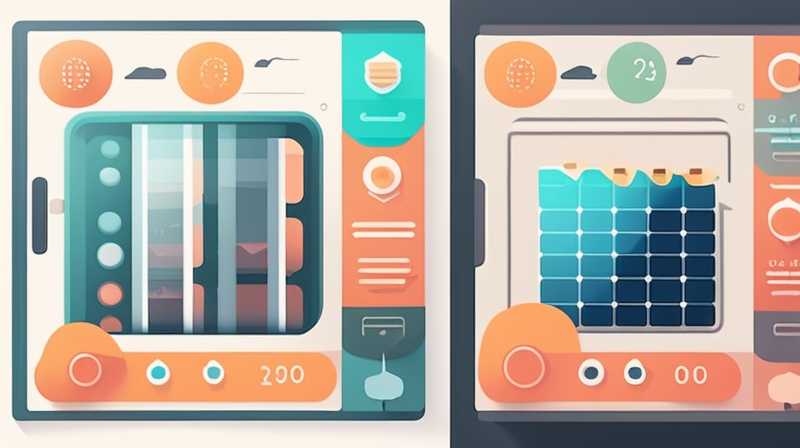 How to adjust the solar temperature properly