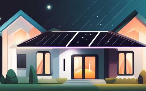 How long can the solar lights in the yard last?