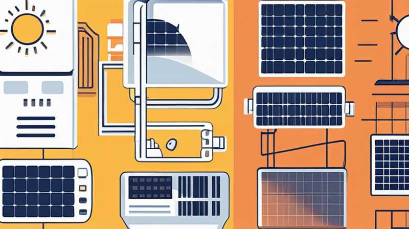 How many volts does a large rooftop solar power supply