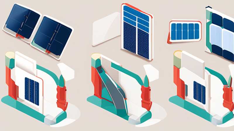 What to do if the foldable solar panel is broken