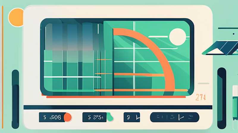 How to calculate the angle of solar power generation