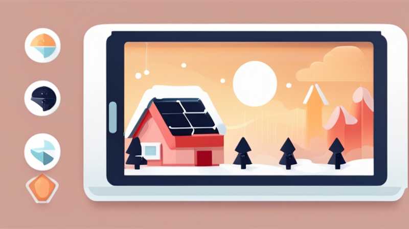 How much does solar light cost in winter