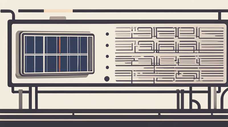 How to convert solar energy into electric heater