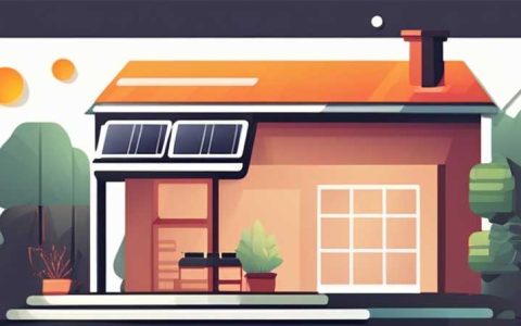 How many watts of solar lights can a household use