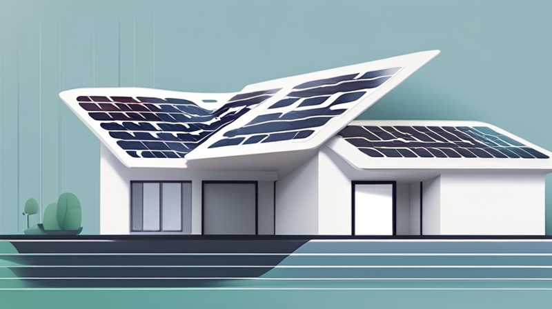 How much should the temperature of solar floor heating be adjusted?