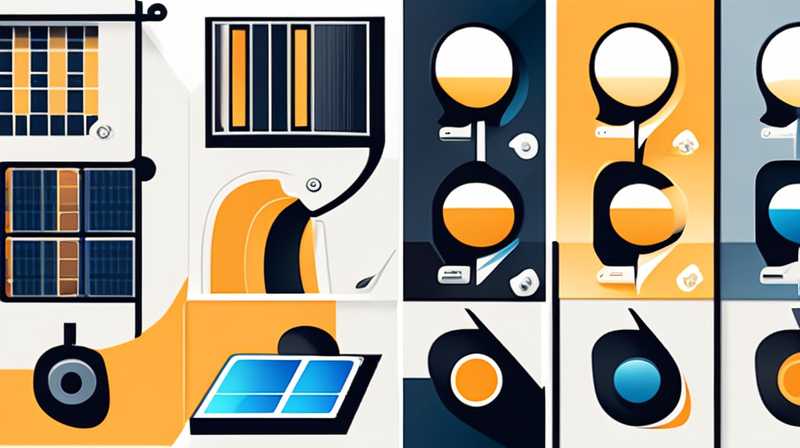 How many watts does the solar light power panel have?