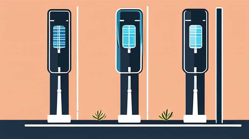 How much electricity does a solar street light usually use