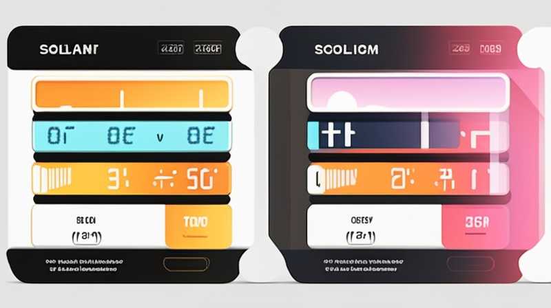 How to use solar digital temperature control