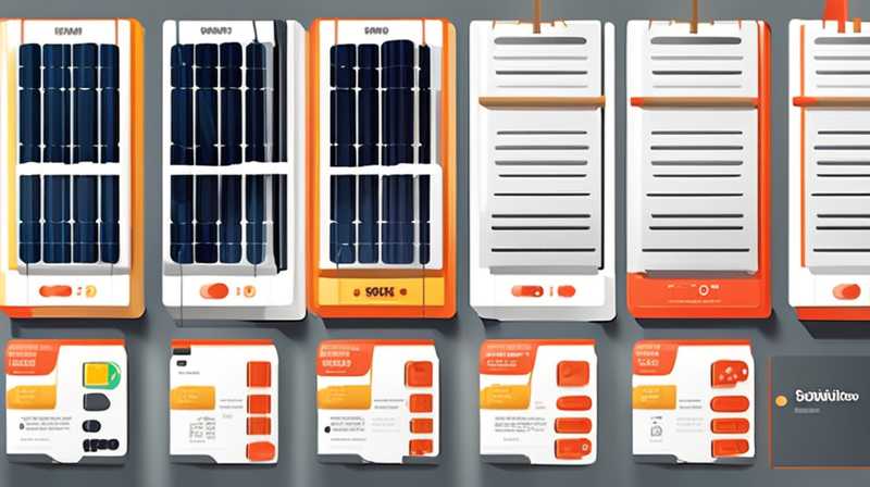 How do outdoor solar panels store energy?