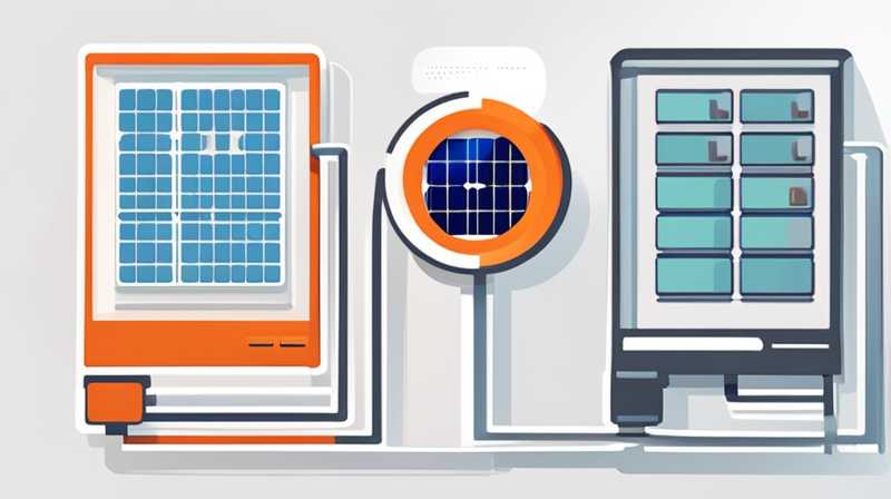 How to connect 48v solar panels