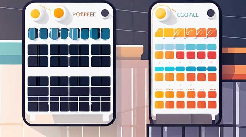 How do rooftop solar panels store energy?