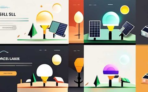 What are the types of mobile solar lights?