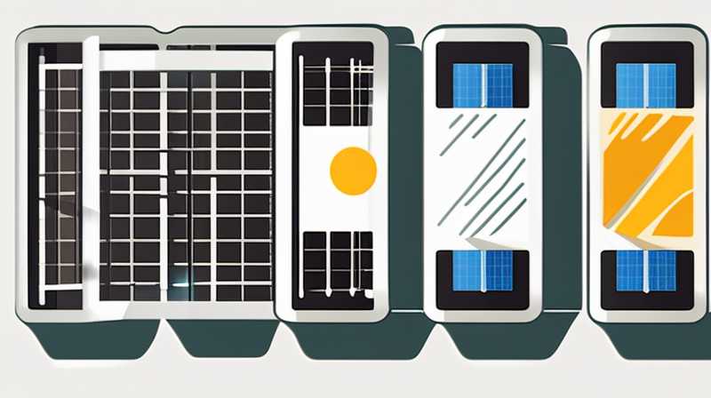 Where to put the solar panel of solar light