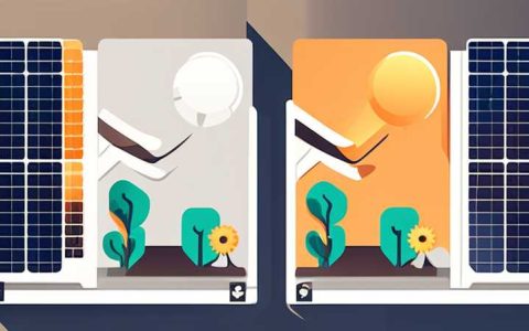 In which direction should the solar panels be placed?