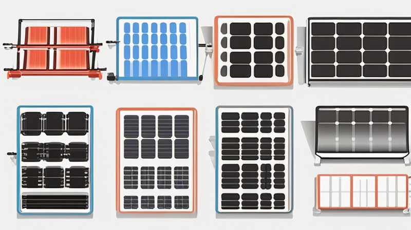 How to install American and Japanese solar brackets