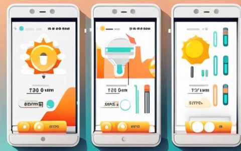 How to turn on the solar light with a mobile phone