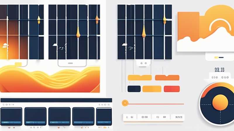 How to set up solar display ld