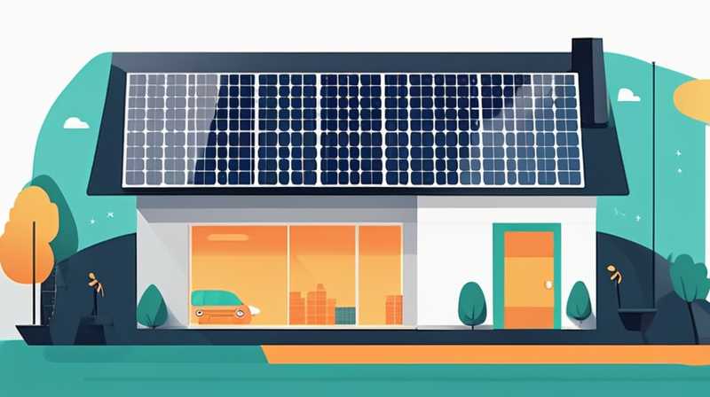 How to use solar panels to replace electricity