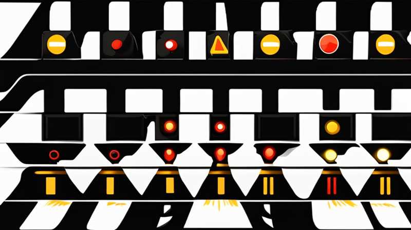 How many volts does the solar traffic light panel have